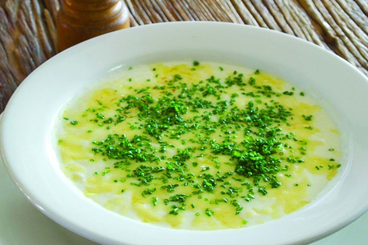 Colliers Cheese Cauliflower Soup with Collier’s Cheddar Cheese & Chives