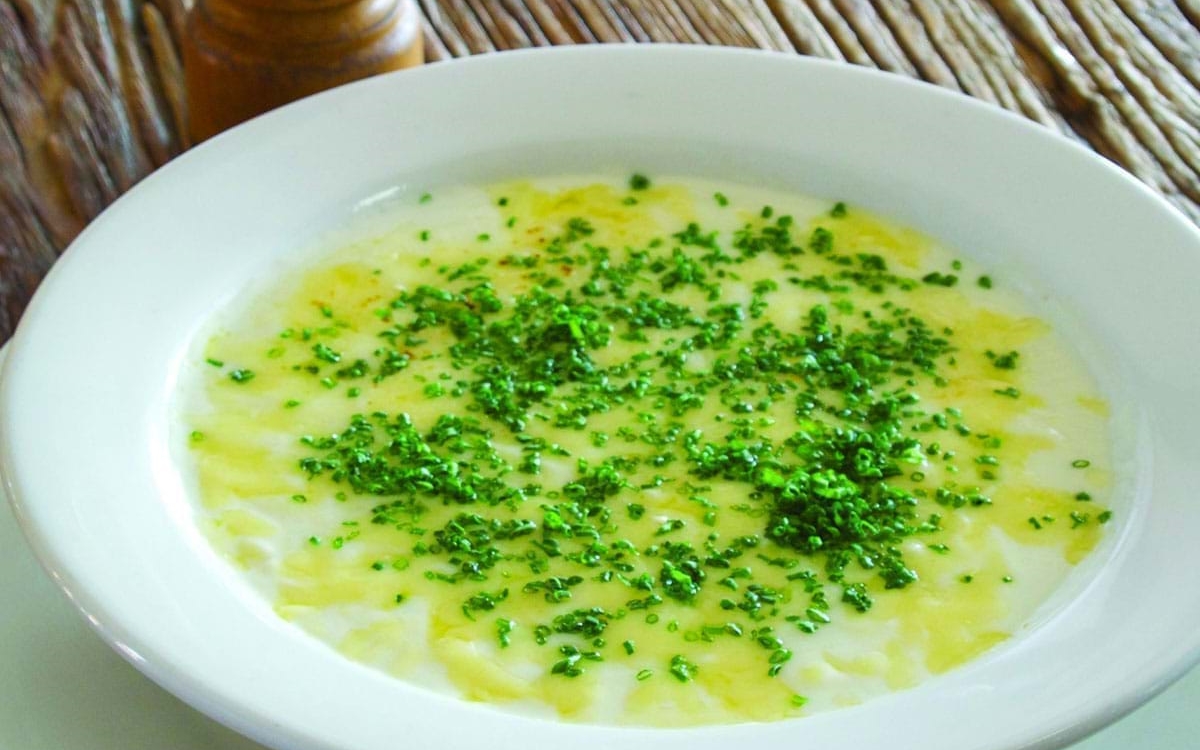 Colliers Cheese Cauliflower Soup with Collier’s Cheddar Cheese & Chives