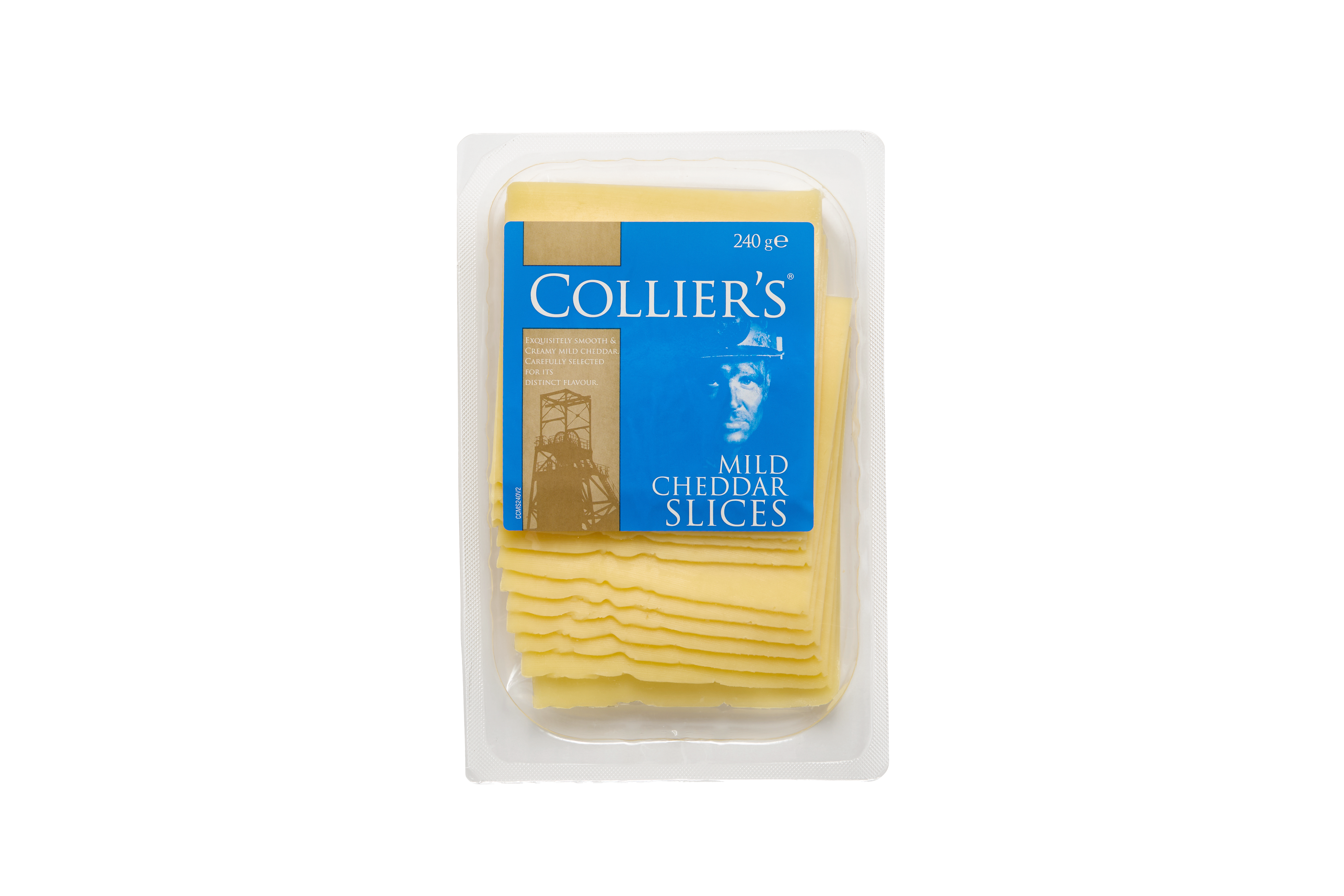 Colliers Cheese Collier's Mild Sliced Cheddar
