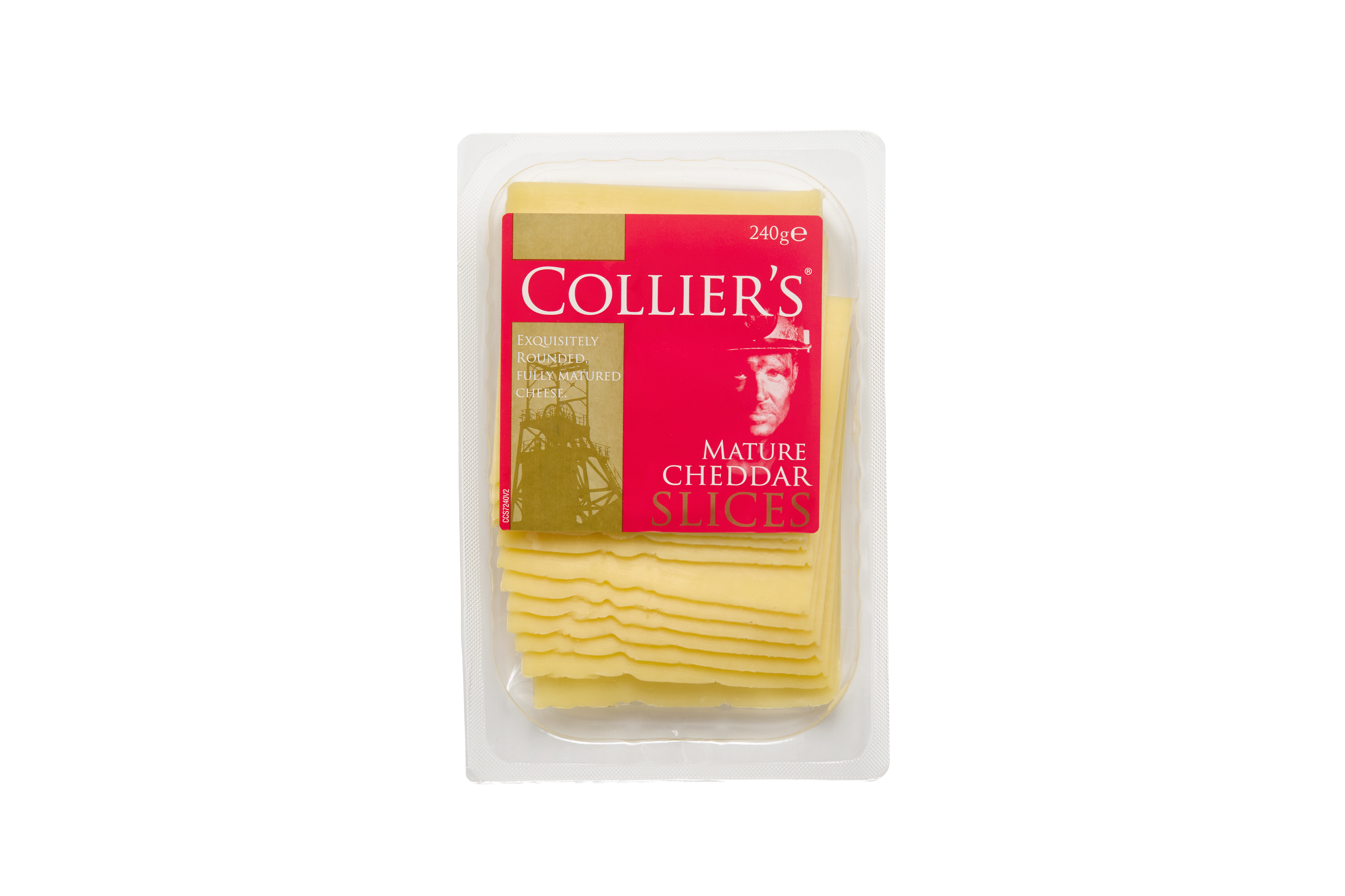 Colliers Cheese Collier's Mature Sliced Cheddar